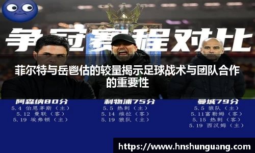 菲尔特与岳鬯估的较量揭示足球战术与团队合作的重要性